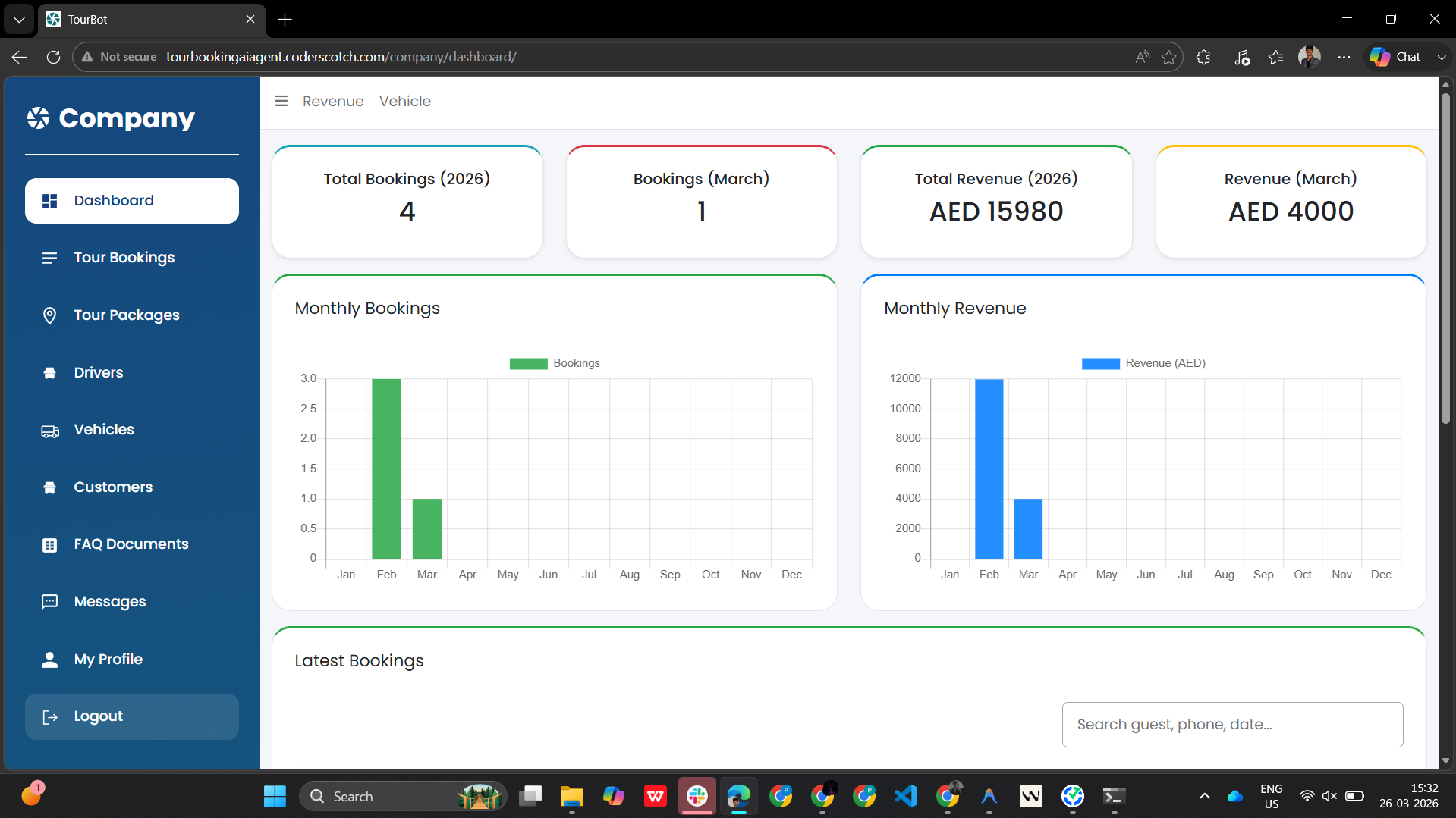 Analytics Dashboard